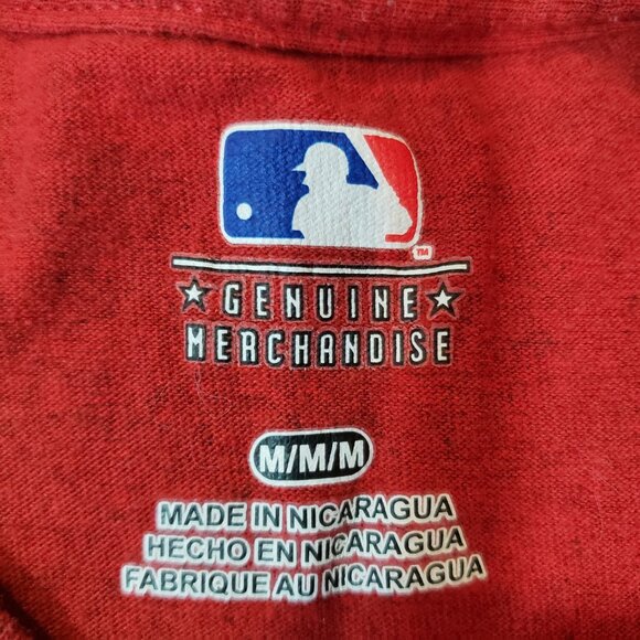 MLB Anaheim Angels Baseball Shirt - SIZE M - American League Tee / A61 - Picture 5 of 5